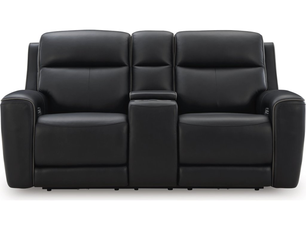 5Z-Comfort Power Reclining Loveseat with Console - image 3
