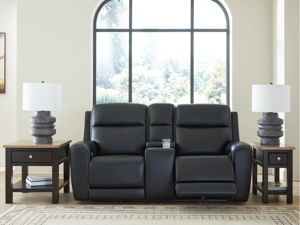 5Z-Comfort Power Reclining Loveseat with Console - image 6