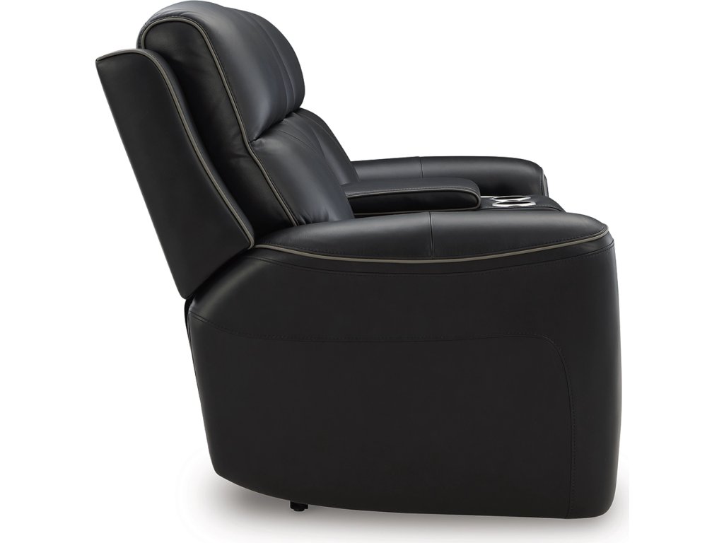 5Z-Comfort Power Reclining Loveseat with Console - image 4
