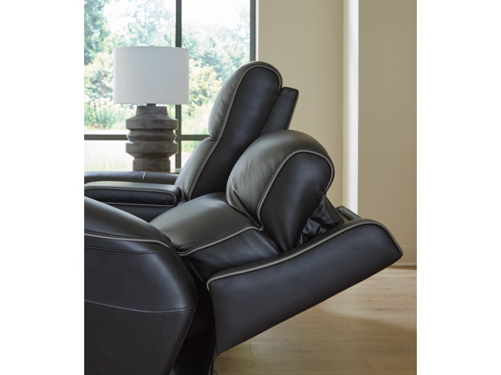 5Z-Comfort Power Reclining Loveseat with Console - image 8