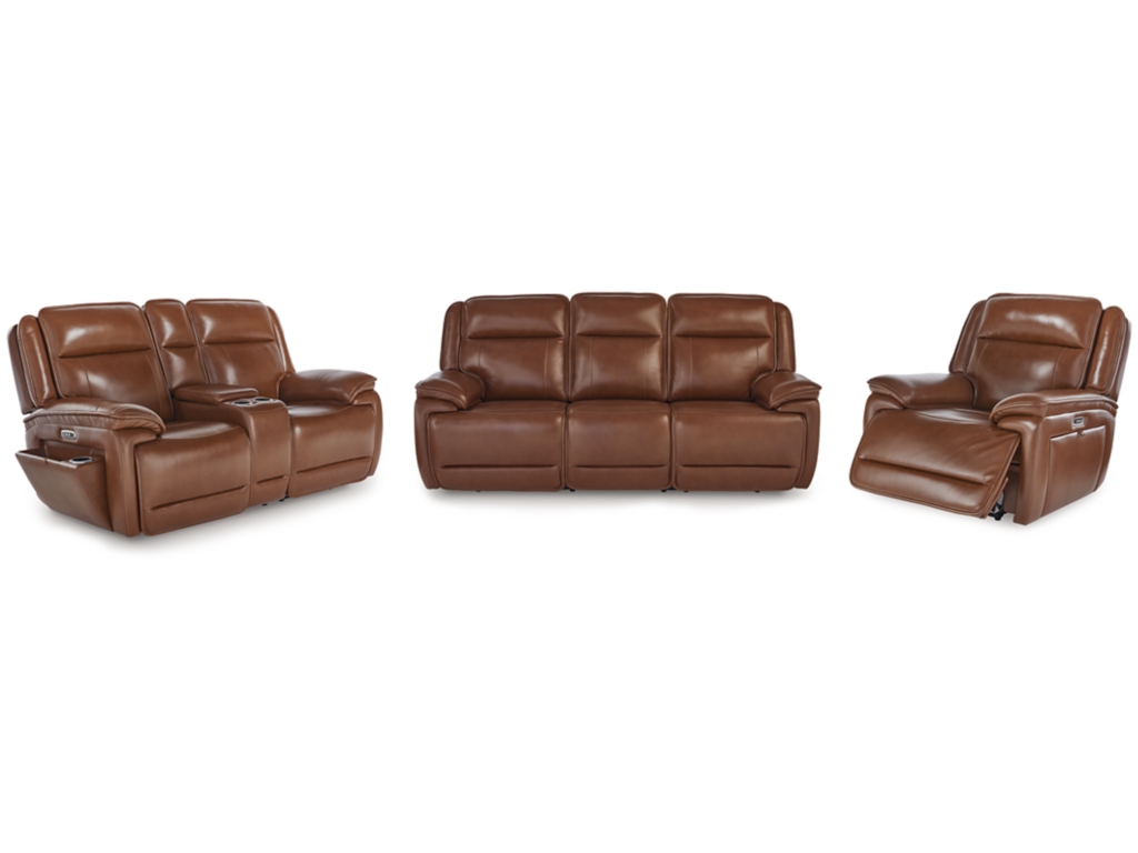Healy Pier Power Reclining Sofa, Loveseat and Recliner - main image