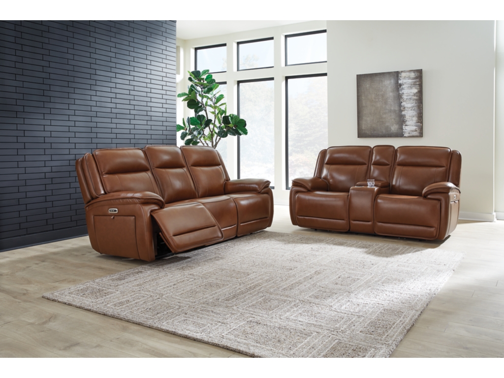 Healy Pier Power Reclining Sofa and Loveseat - image 1
