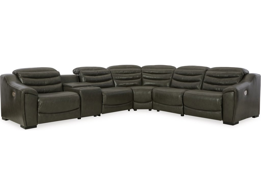 Center Line 6-Piece Power Reclining Sectional - main image