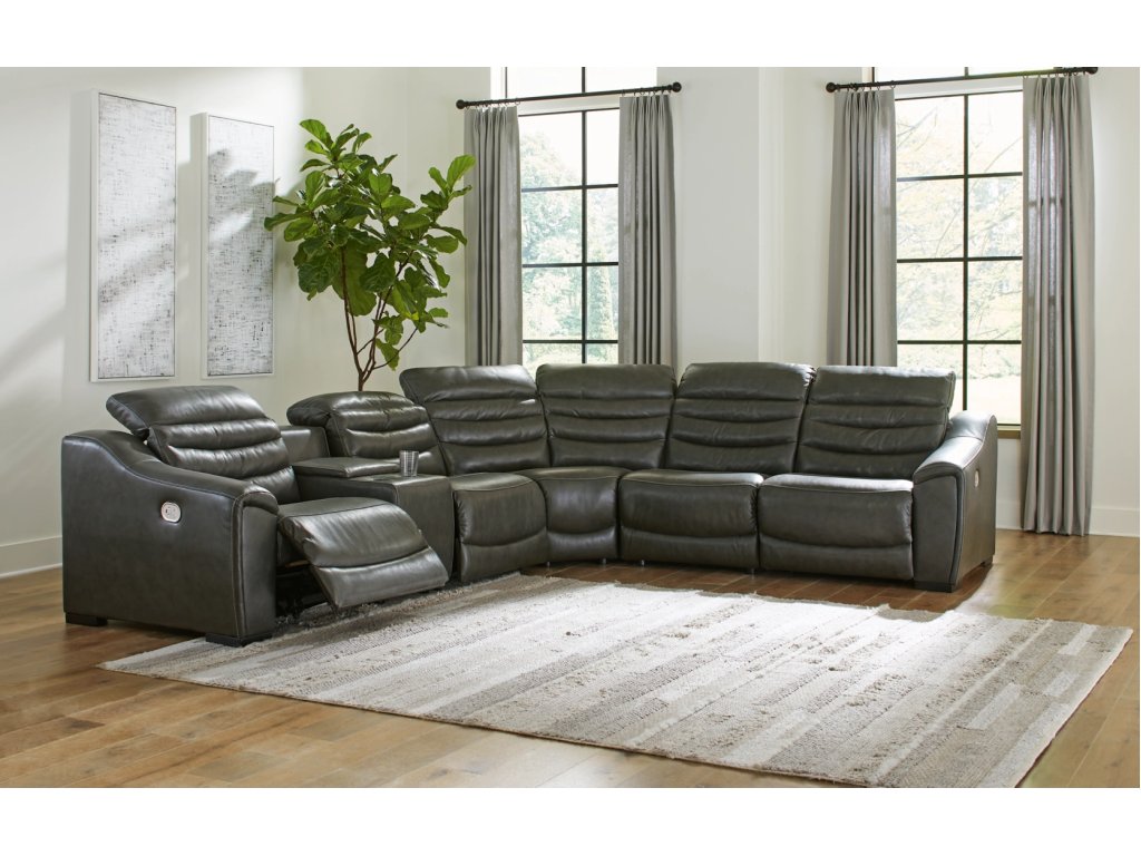 Center Line 6-Piece Power Reclining Sectional - image 1