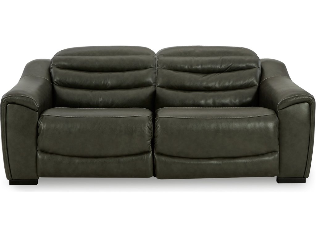 Center Line 2-Piece Power Reclining Sectional Loveseat - main image