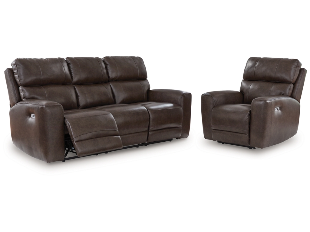 Crossplex Power Reclining Sofa and Power Recliner - main image