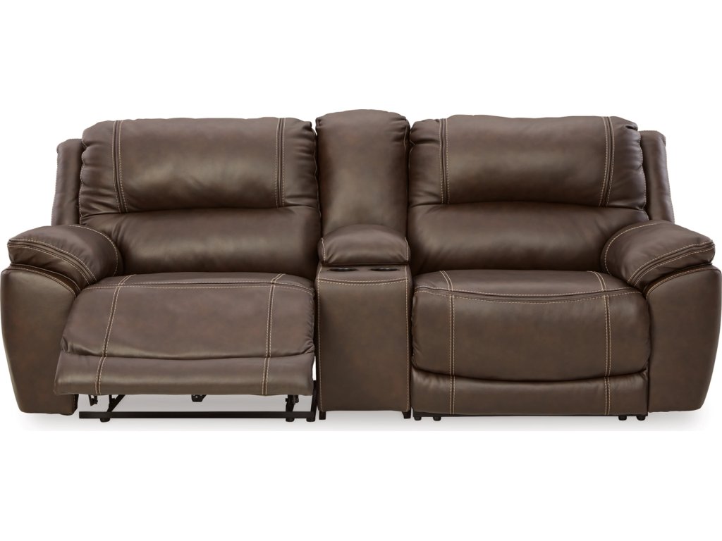 Dunleith 3-Piece Power Reclining Loveseat with Console - image 6