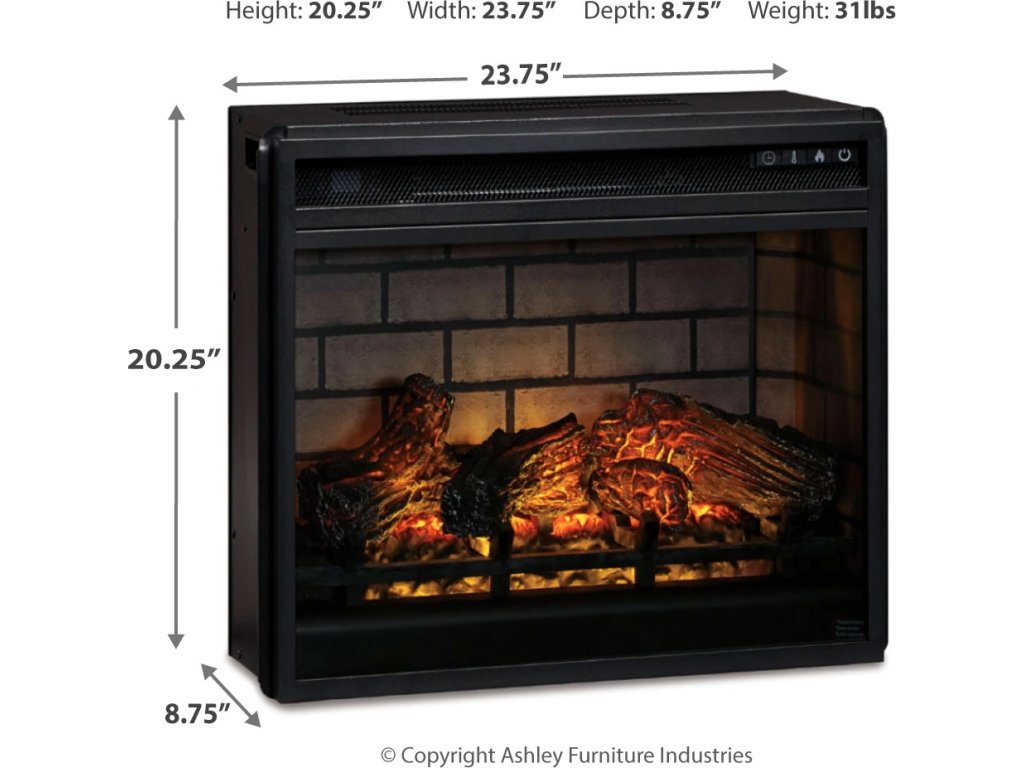 Willowton 4-Piece Entertainment Center with Electric Fireplace - image 9