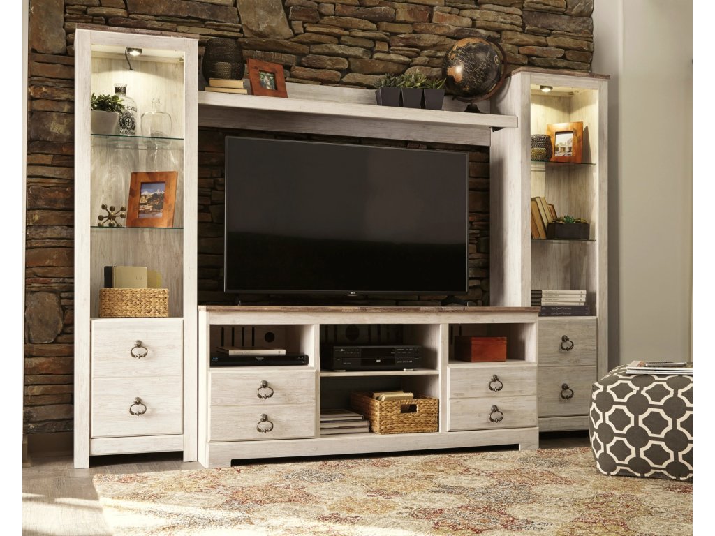 Willowton 4-Piece Entertainment Center - main image