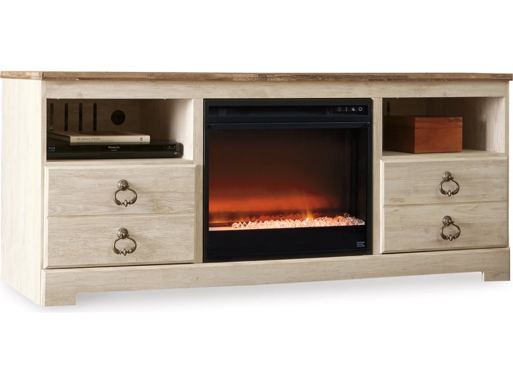 Willowton 64" TV Stand with Electric Fireplace - main image