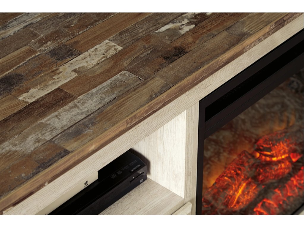 Willowton 64" TV Stand with Electric Fireplace - image 2