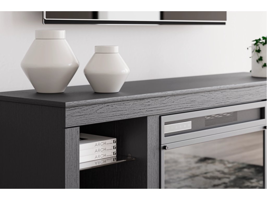 Cayberry 60" TV Stand with Electric Fireplace - image 11