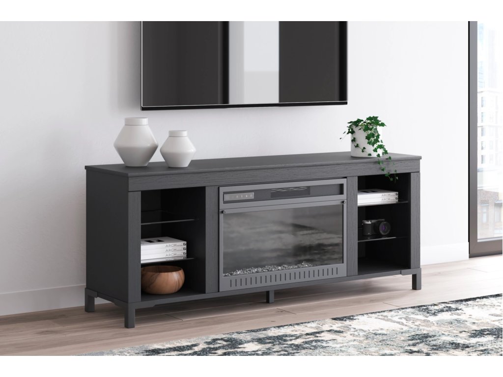 Cayberry 60" TV Stand with Electric Fireplace - image 1