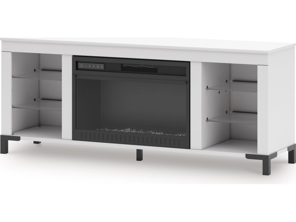Brollevi 60" TV Stand with Electric Fireplace - image 2