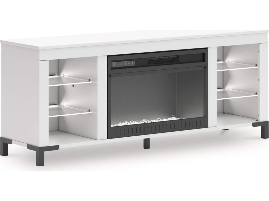 Brollevi 60" TV Stand with Electric Fireplace - image 5