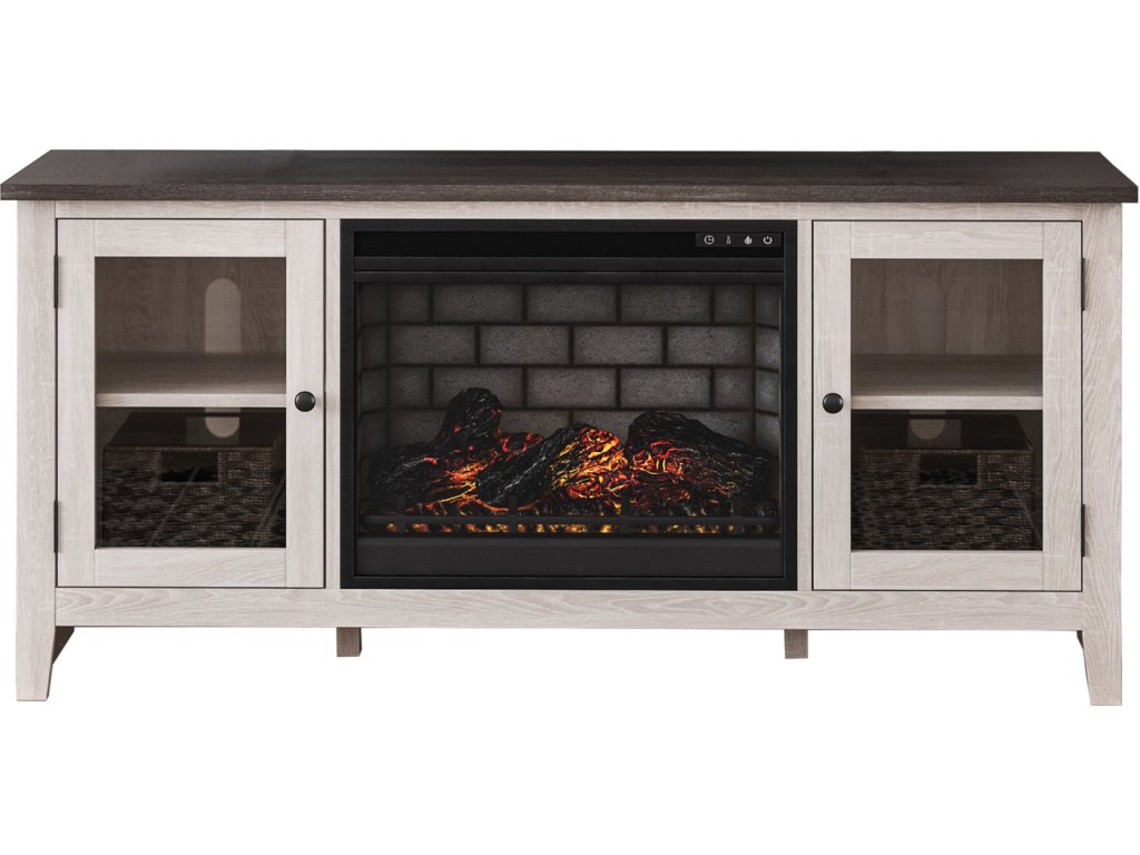Dorrinson 60" TV Stand with Electric Fireplace - main image