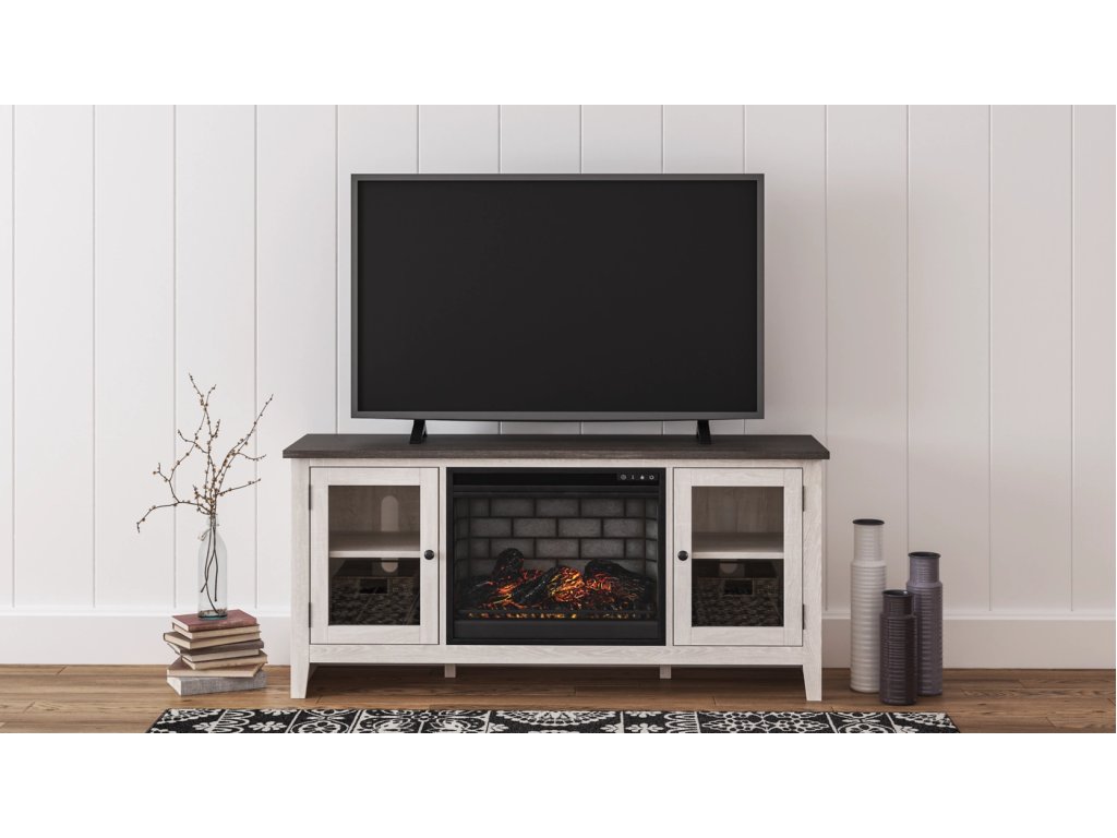 Dorrinson 60" TV Stand with Electric Fireplace - image 1