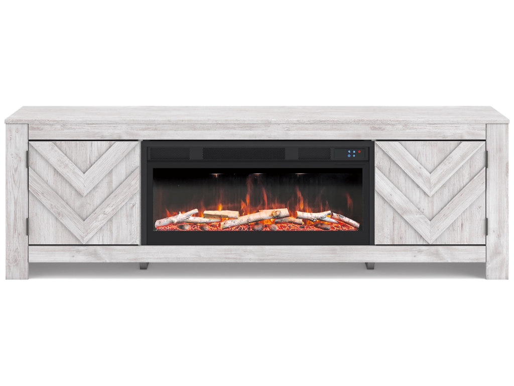 Cayboni 71" TV Stand with Electric Fireplace - image 2
