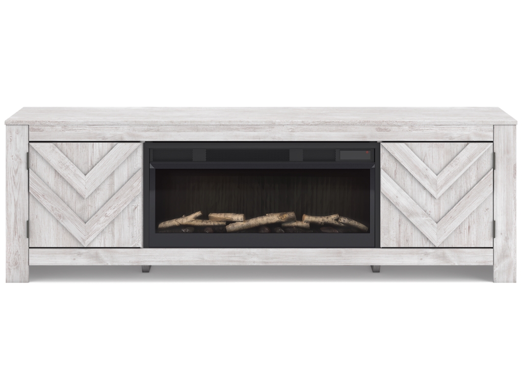 Cayboni 71" TV Stand with Electric Fireplace - main image