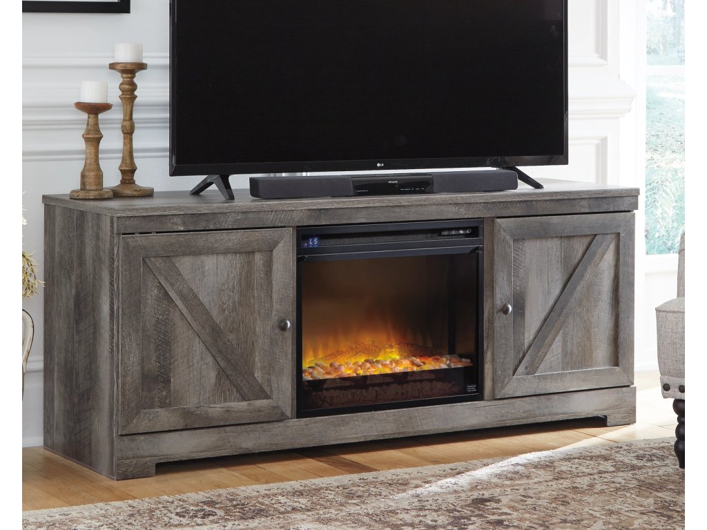 Wynnlow 63" TV Stand with Electric Fireplace - image 1