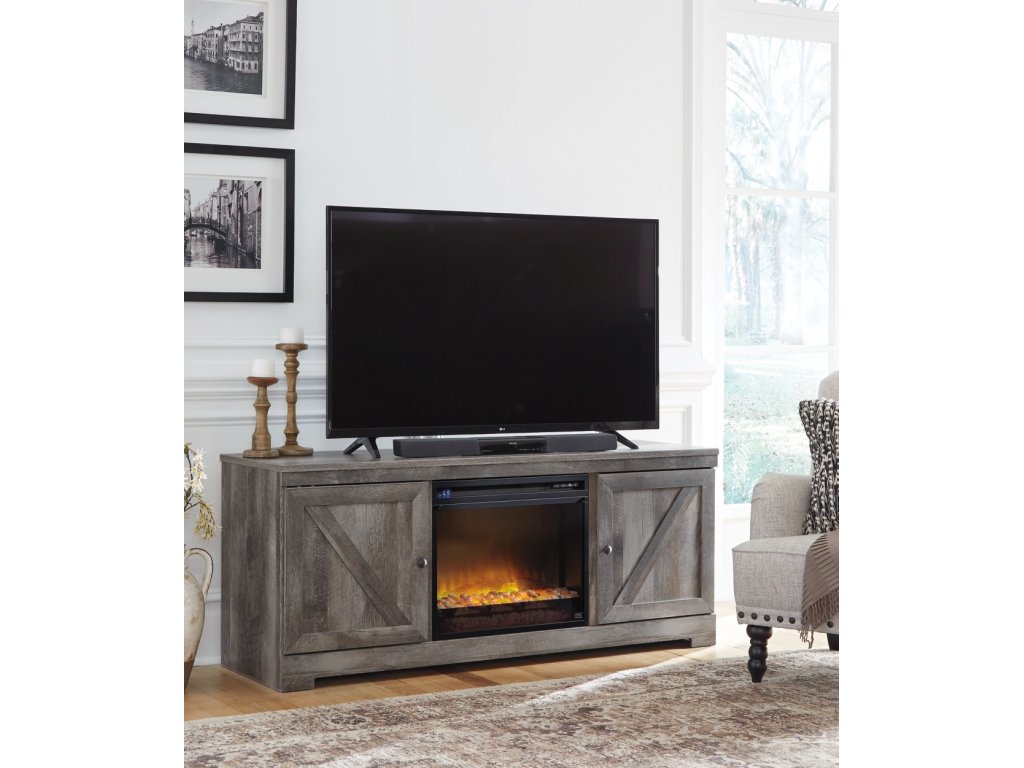 Wynnlow 63" TV Stand with Electric Fireplace - image 2