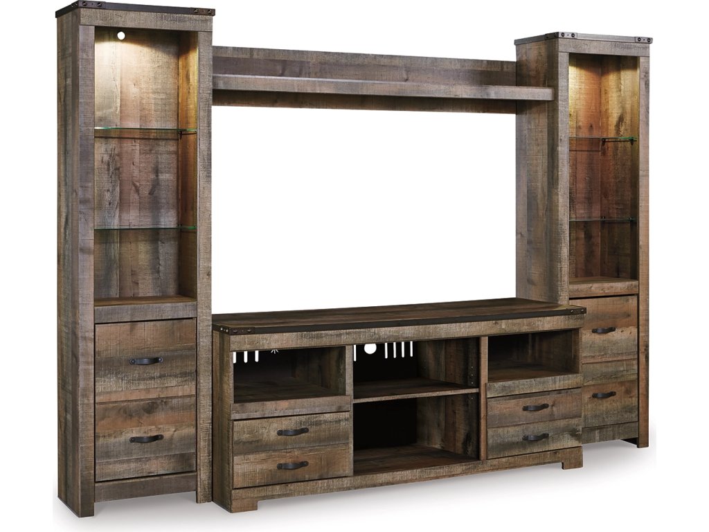 Trinell 4-Piece Entertainment Center - image 1