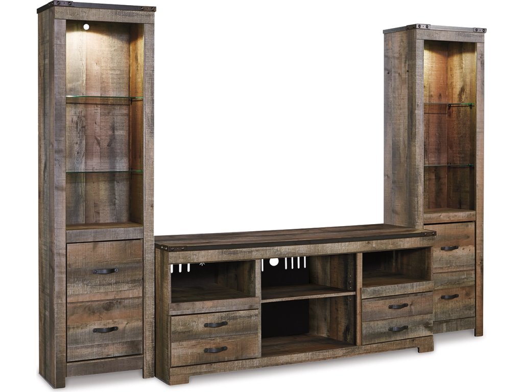 Trinell 3-Piece Entertainment Center - main image