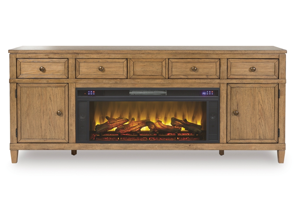 Sharlance 81" TV Stand with Electric Fireplace - image 2