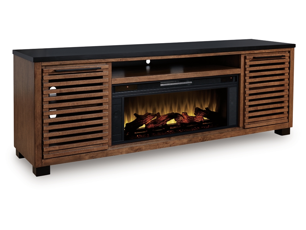 Kallari 84" TV Stand with Electric Fireplace - main image