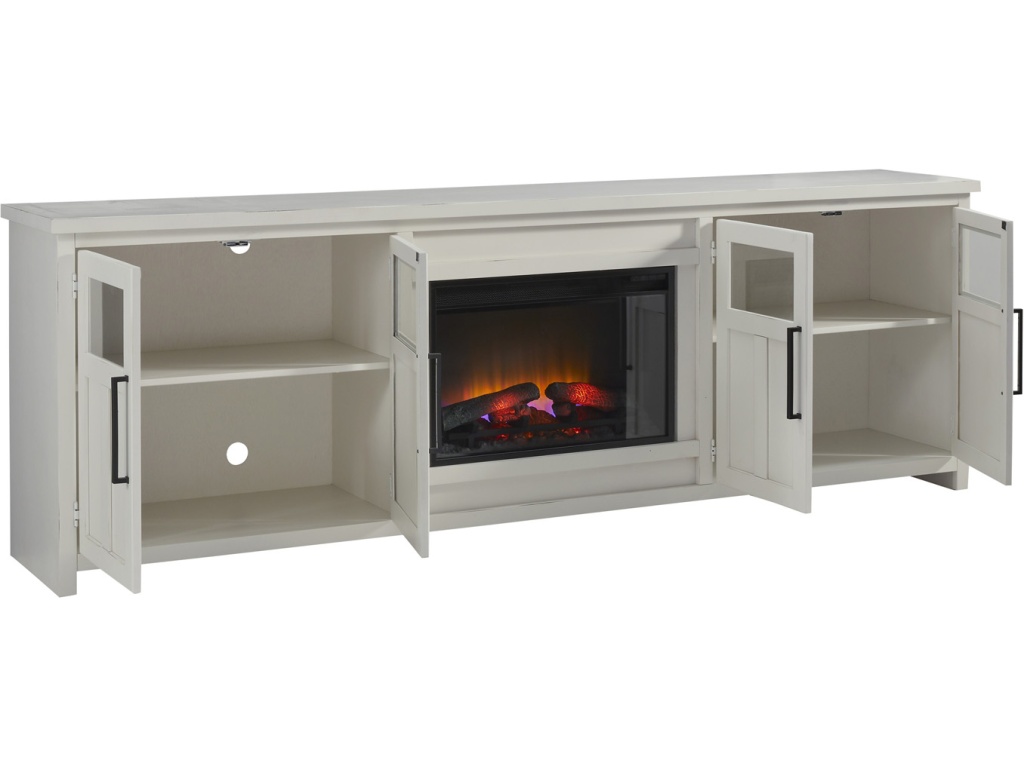 98" Fireplace W/ 4 Doors - image 2