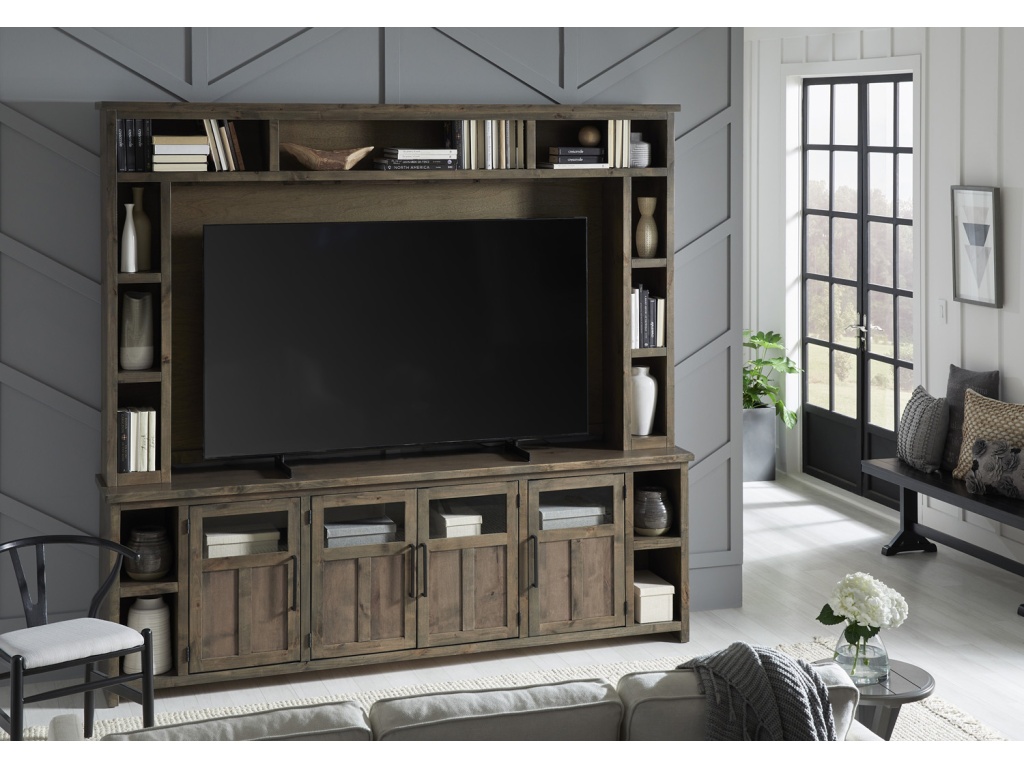 98" Console & Hutch - image 1