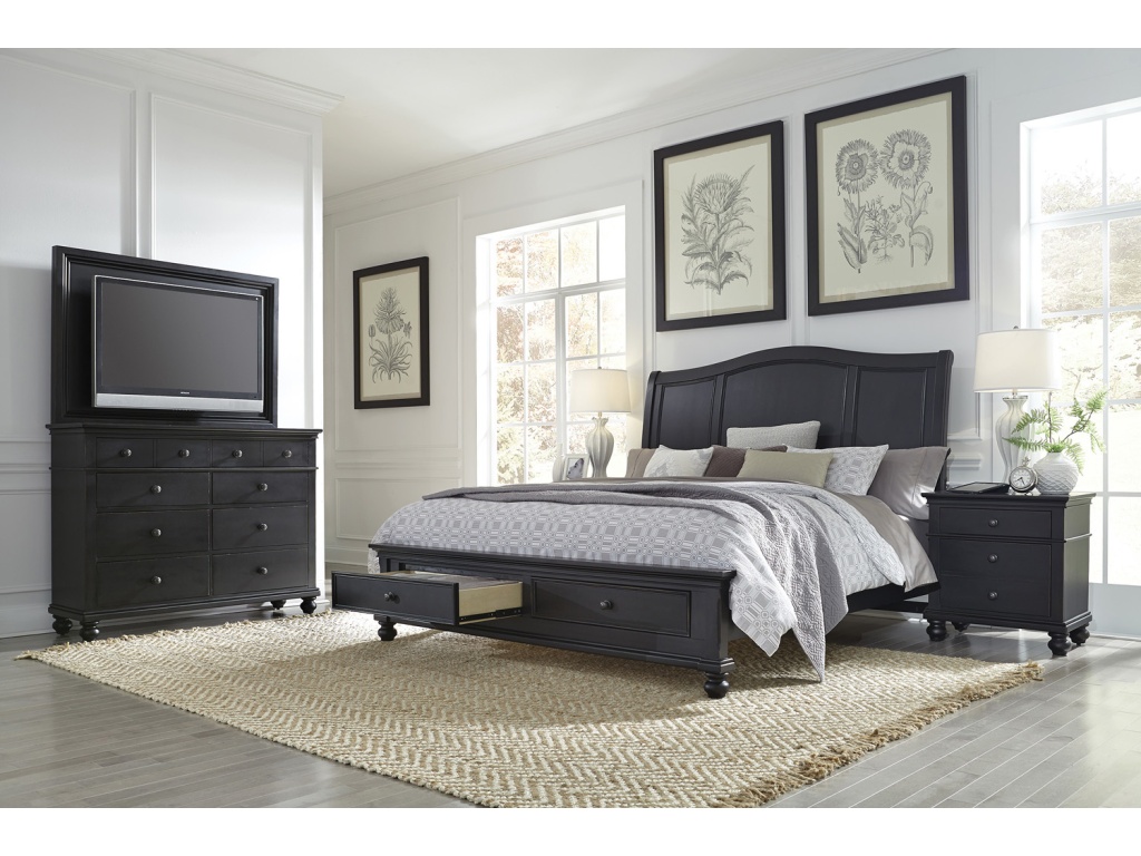 Sleigh Bed - image 1