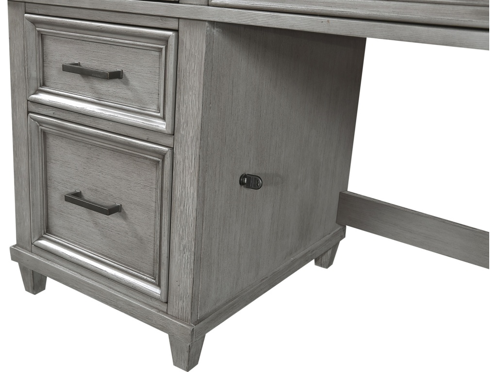 Single Ped Desk Hutch - image 10