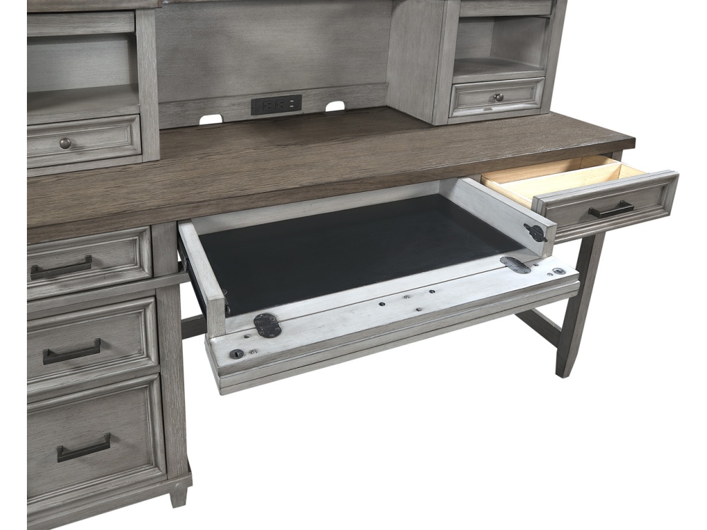 Single Ped Desk Hutch - image 13