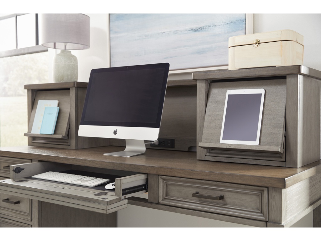 Single Ped Desk Hutch - image 4