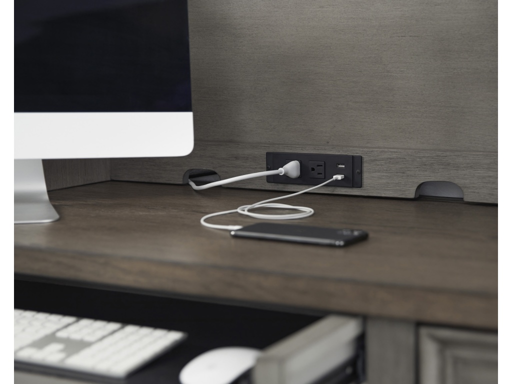 Single Ped Desk Hutch - image 5