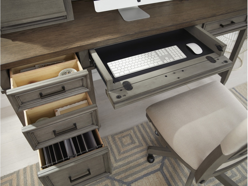 Single Ped Desk Hutch - image 6