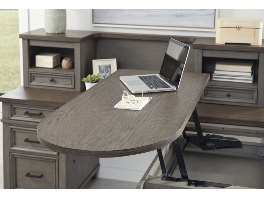 Single Ped Desk Hutch - image 7