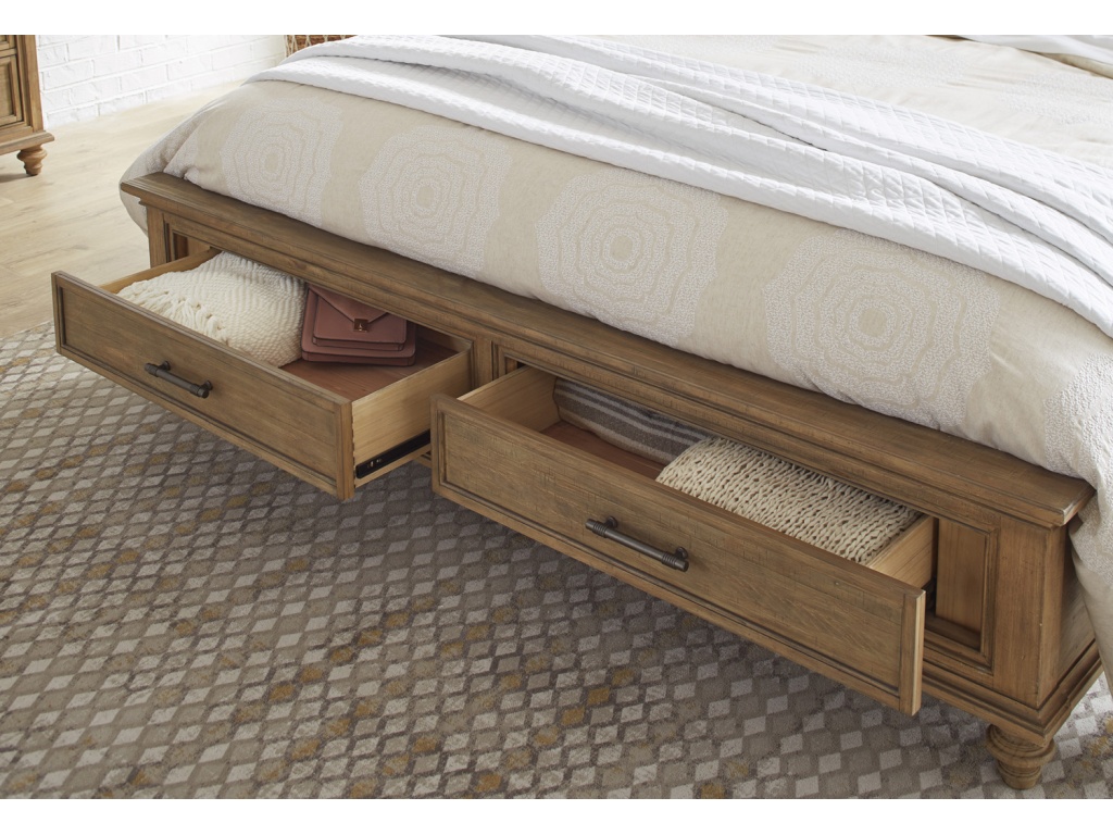Queen Upholstered Hb - image 2