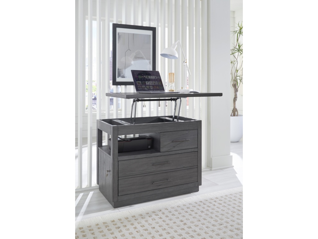 Workstation Combo File W/ Lift Top - image 3