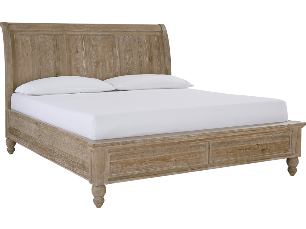 Queen Sleigh Bed Hb - image 4