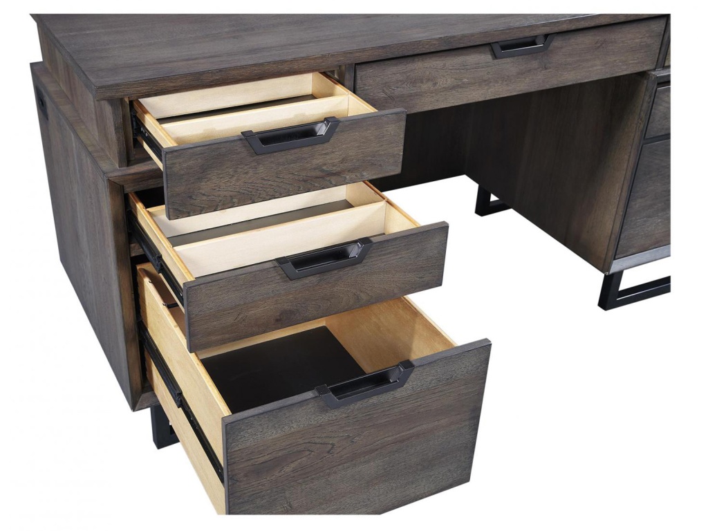 66" Credenza Hutch - image 9