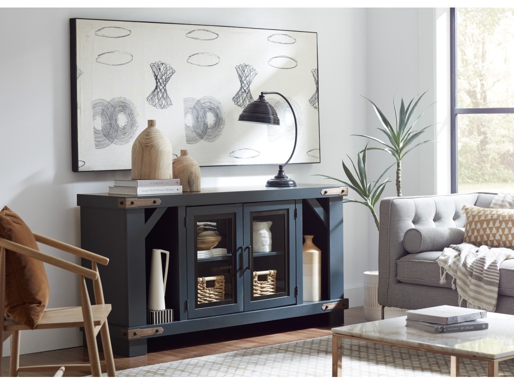 64" Console W/ 2 Doors - image 1