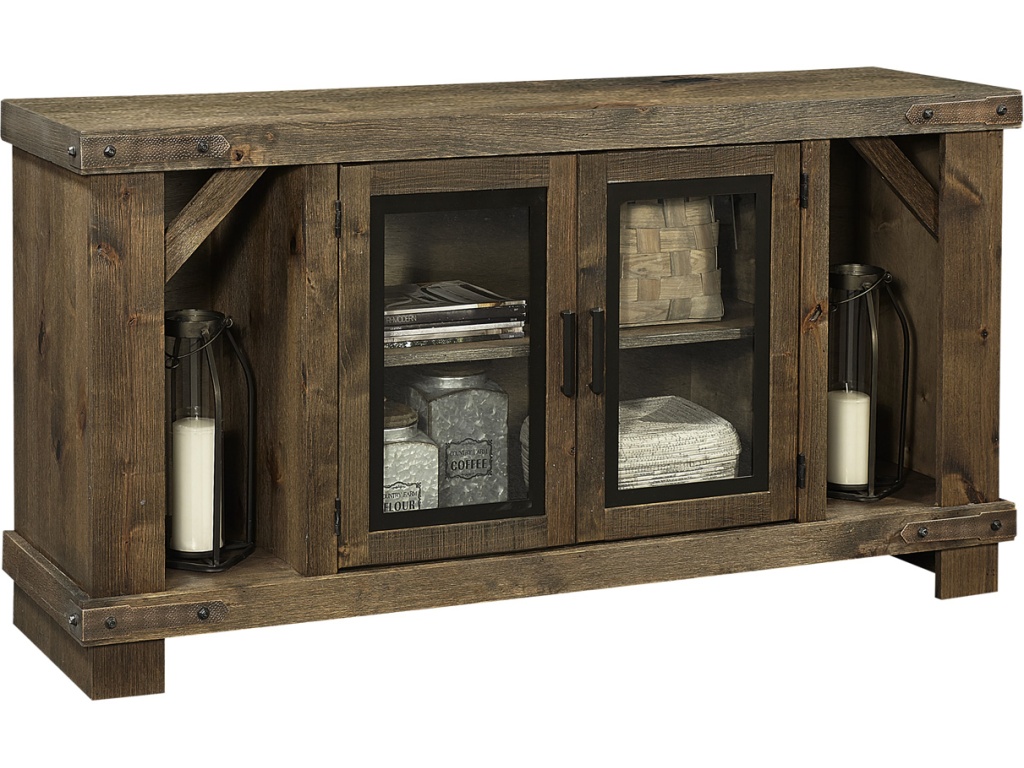 64" Console W/ 2 Doors - image 4
