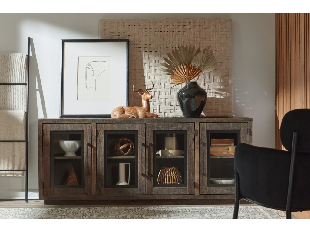 74" Console W/ 4 Doors - image 1