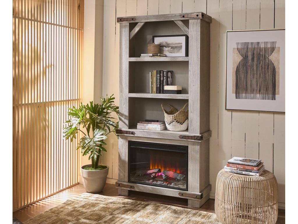 74" Fireplace Display Case - image 2