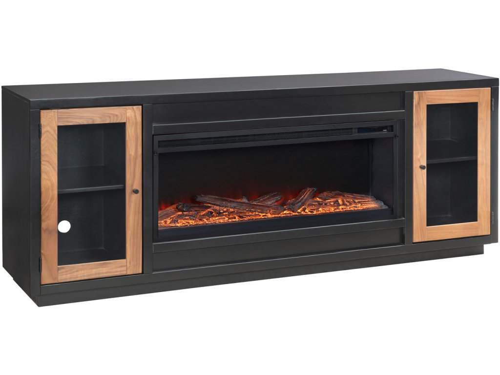 82" Fireplace Console w/ 42" Insert - image 1