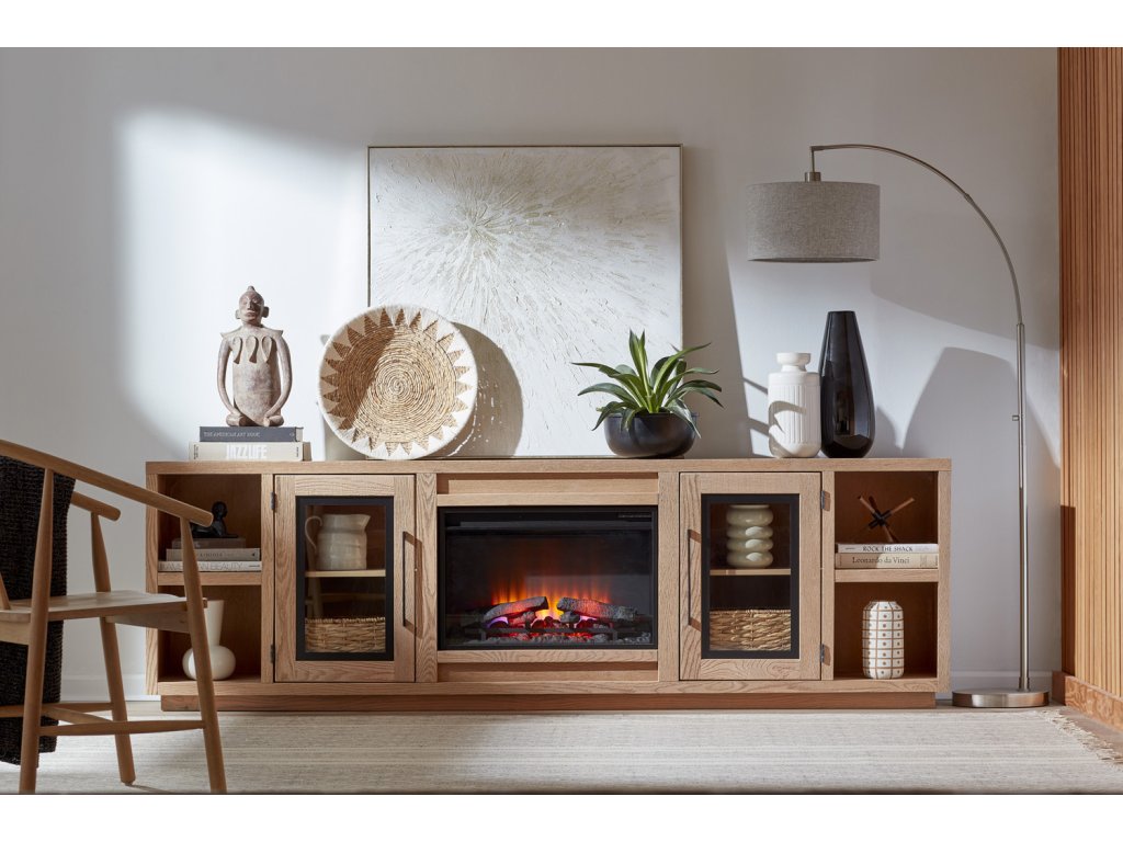 97" Fireplace Console - image 2