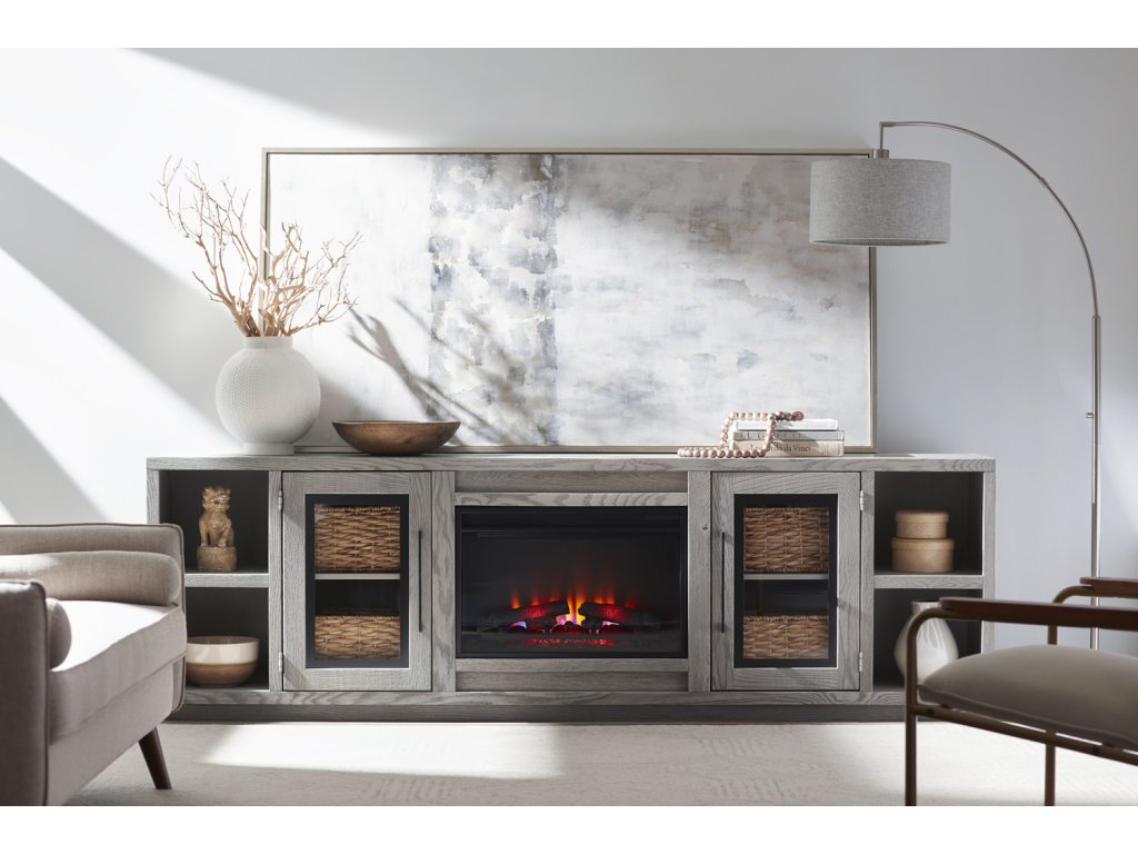 97" Fireplace Console - image 4