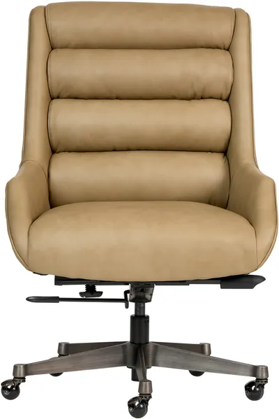 Drew Exec Chair Luxe Tan